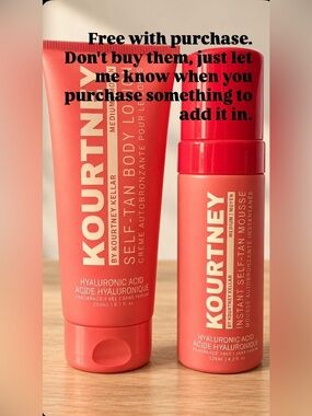 Kourtney Keller Tanning Mousse and Tanning Lotion